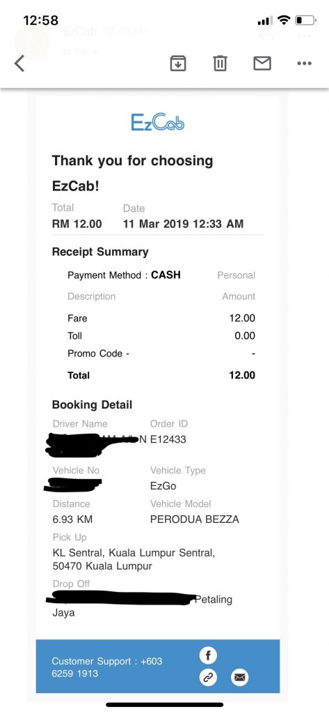ezcab promo code for new user