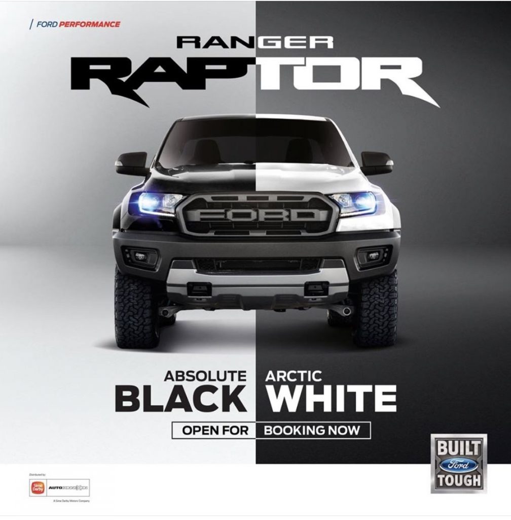 Raptor goes Black and also White - Automacha