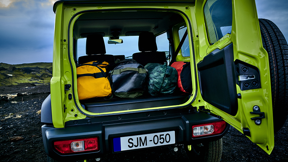 Suzuki Jimny 2021 cargo space