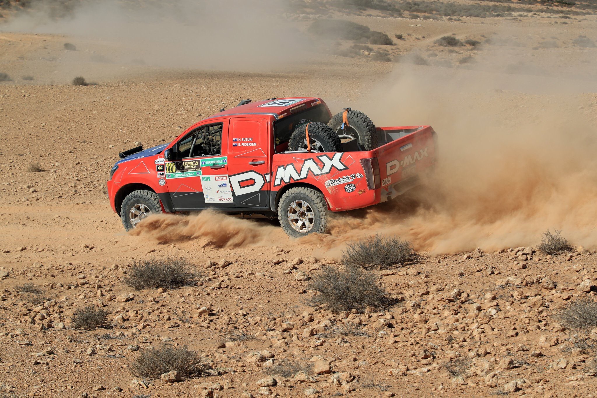 Isuzu's 1.9L diesel races again in the Africa Eco Race 2020 - Automacha