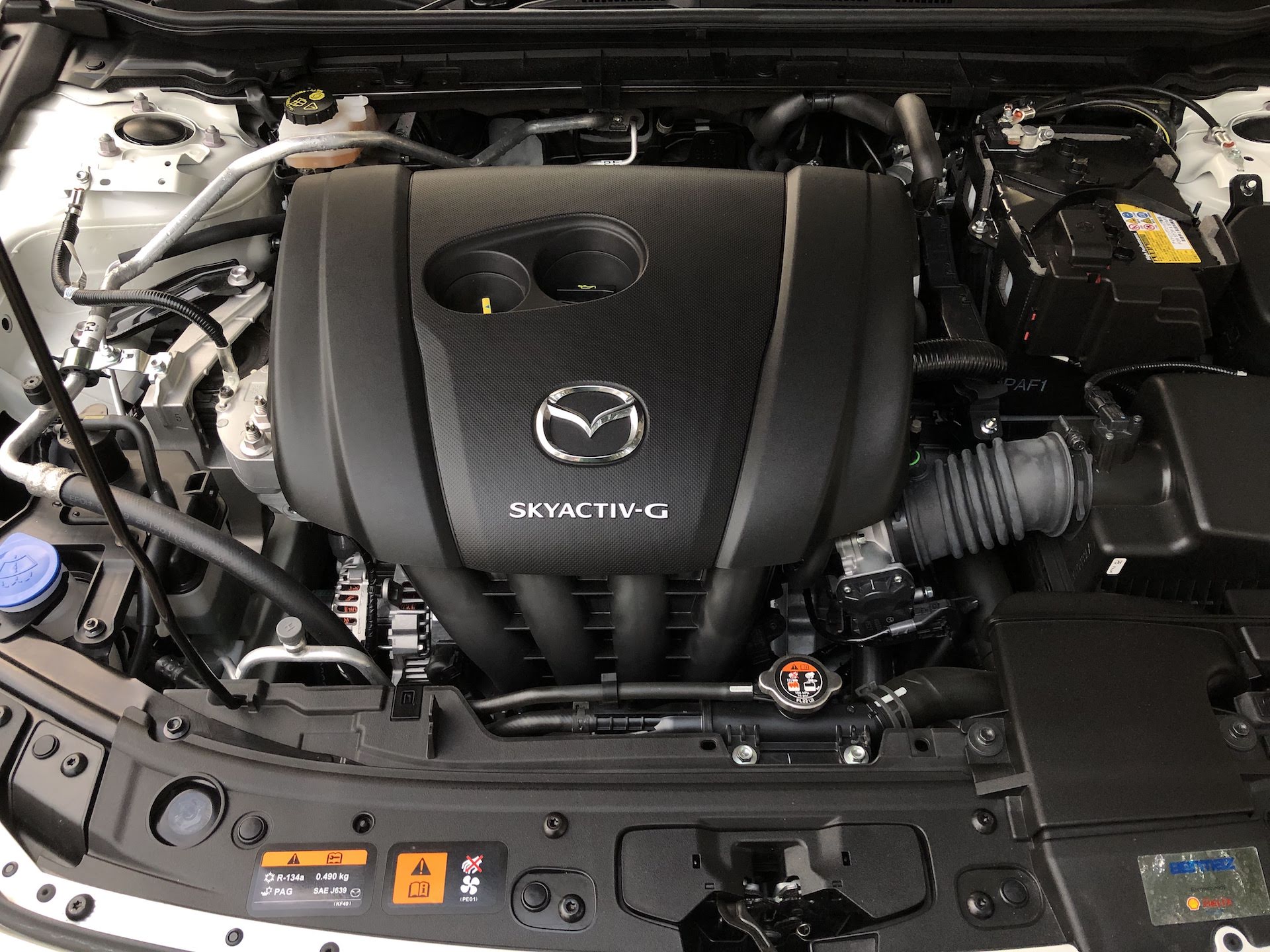 Mazda engine servicing