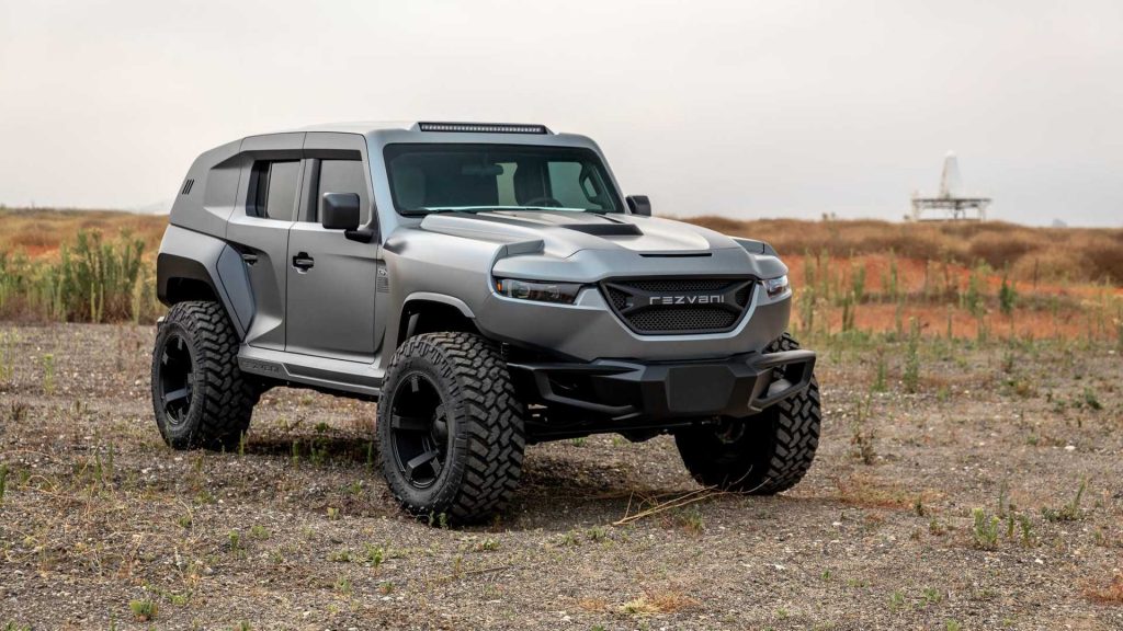 Rezvani Tank, the anti-jack, anti-terrorist SUV arrives - Automacha