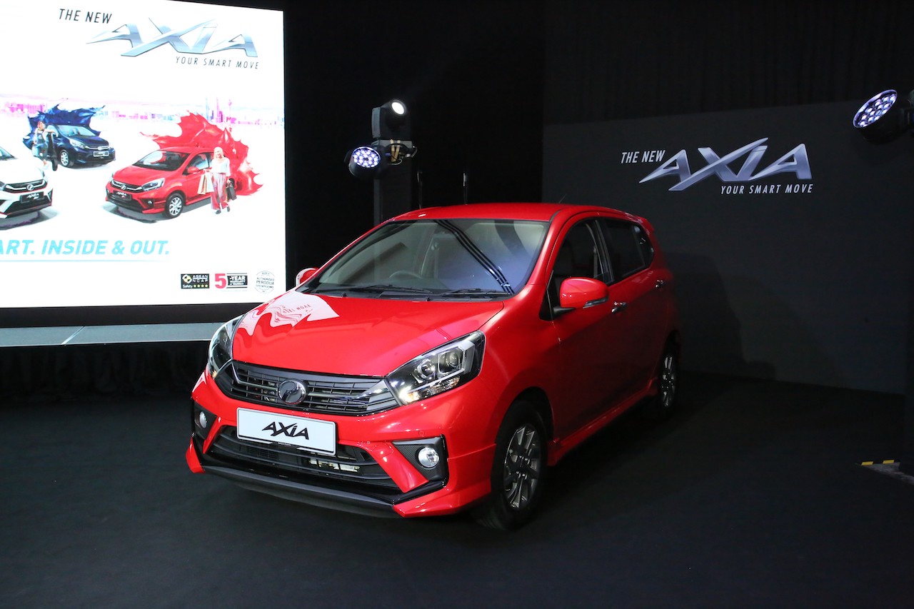 Perodua Axia 2019 model launched with over 5k bookings 