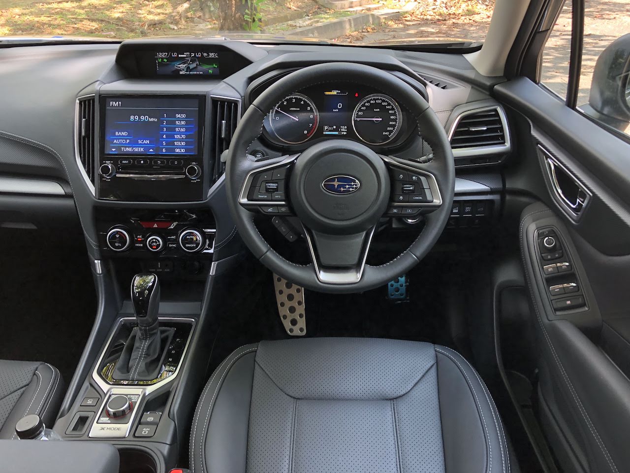 Subaru Forester cabin