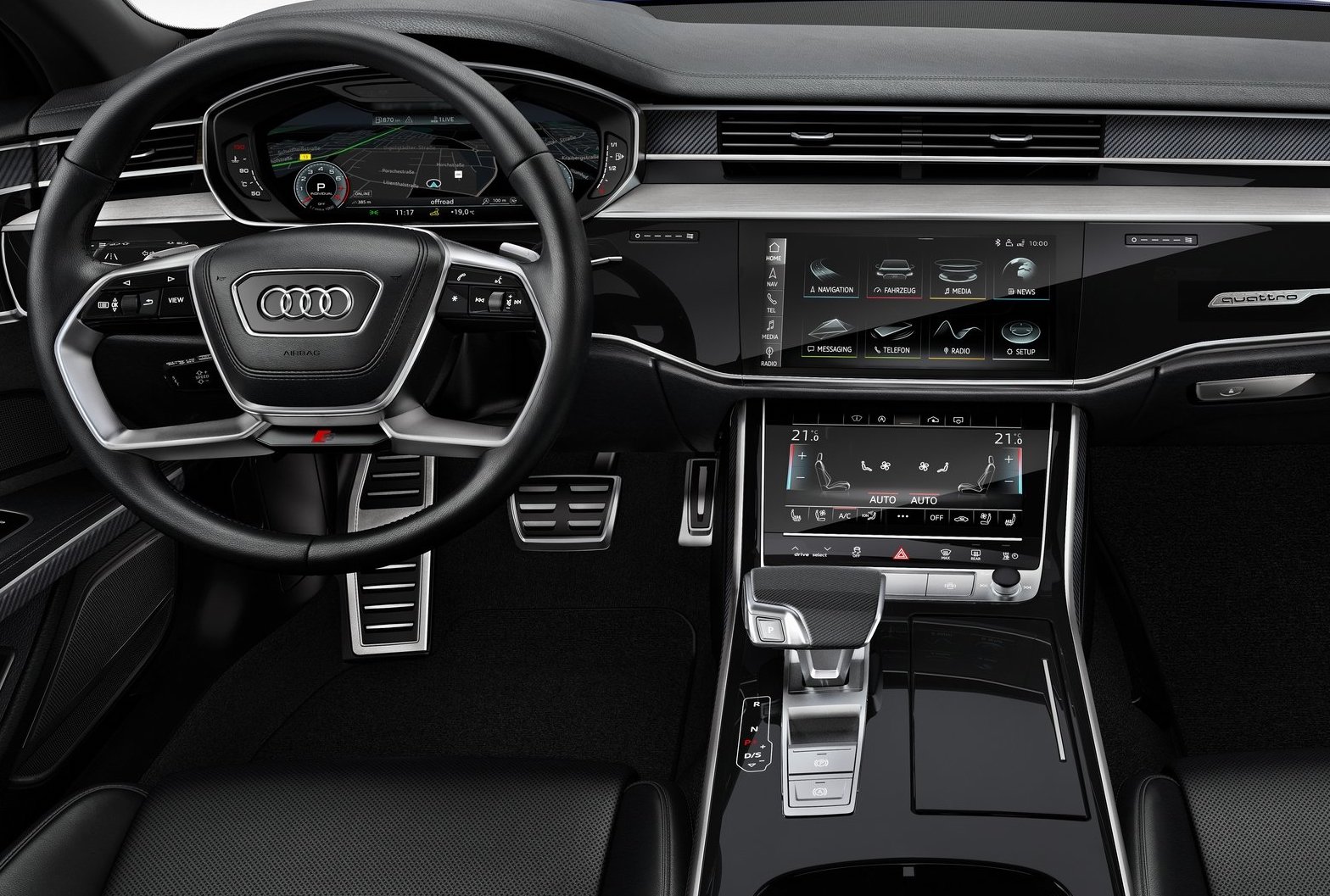 Audi S8 drive