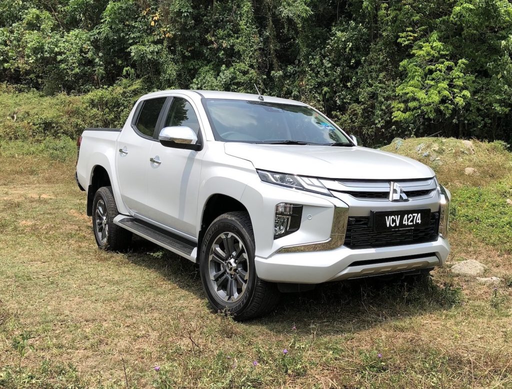 Mitsubishi triton test drive