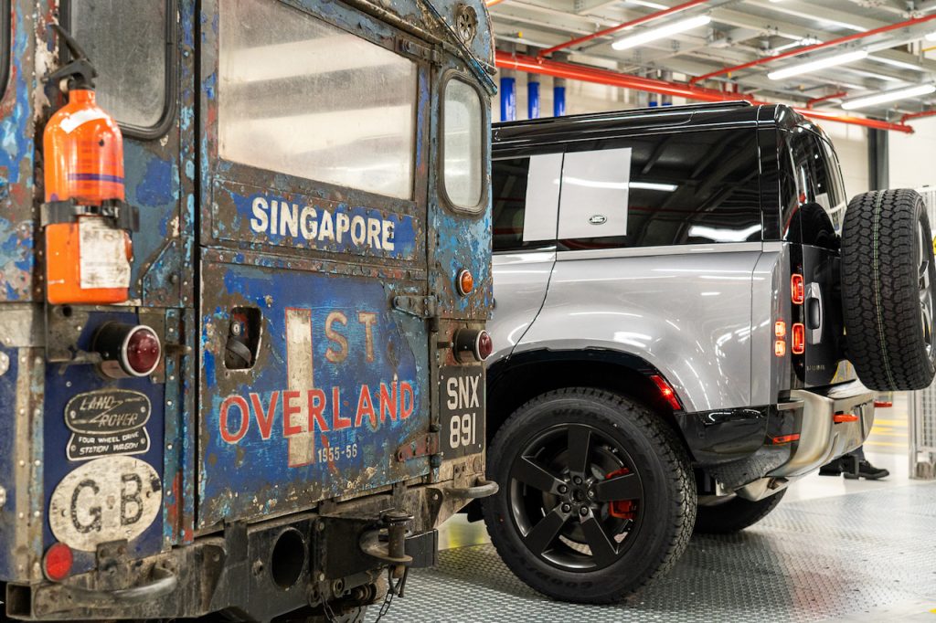 Last Overlander meets 2020 Land Rover Defender