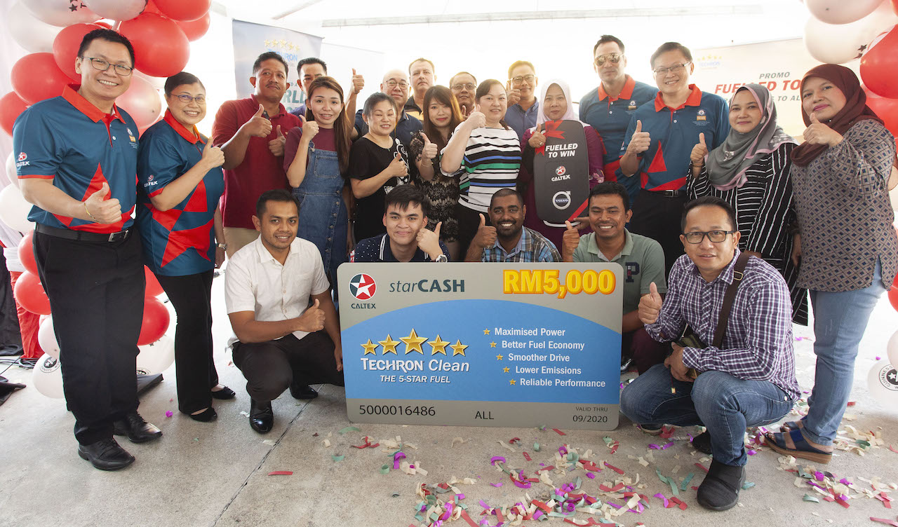 Caltex customer wins new Volvo XC40 - Automacha