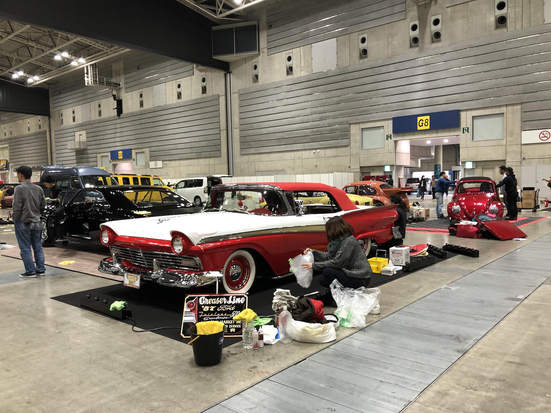 Yokohama hot rod and custom car show