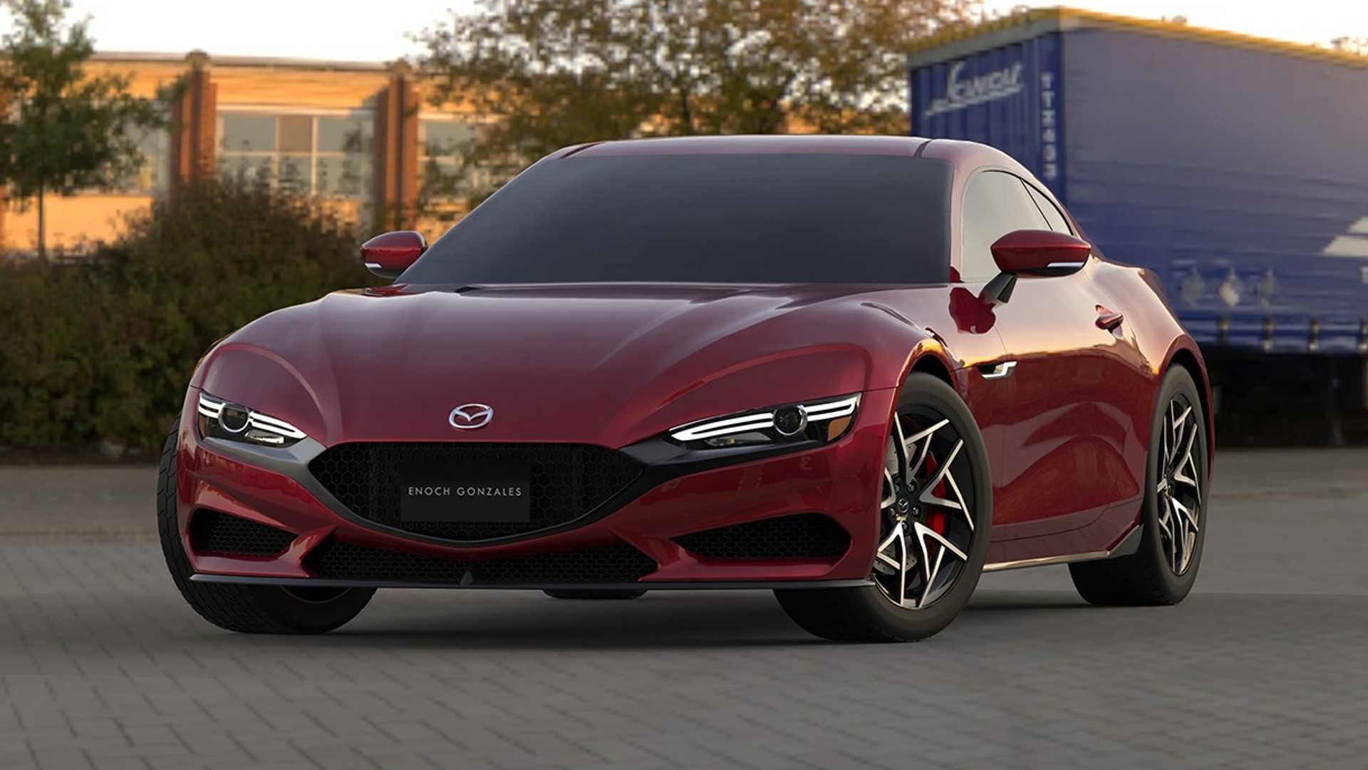 Mazda RX7 2022 model render by Mazda enthusiasts Automacha