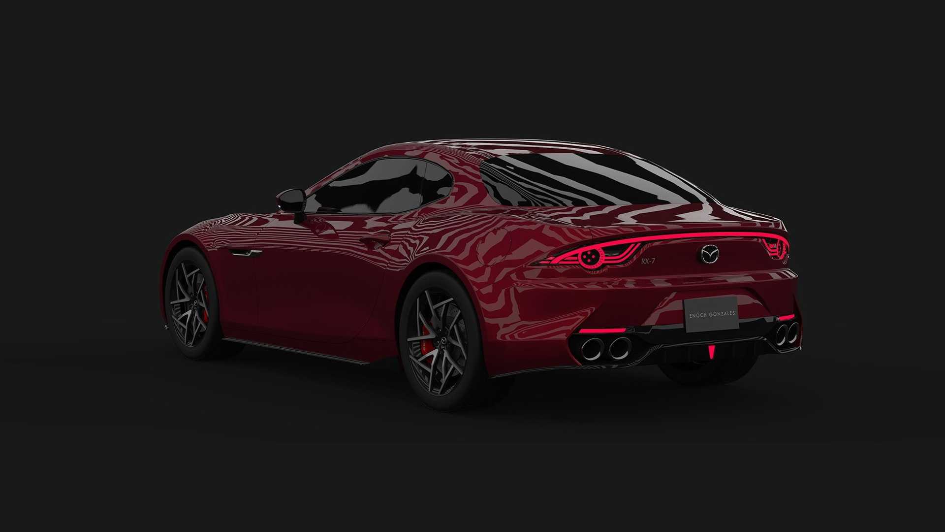 Mazda RX-7 2022 model render 