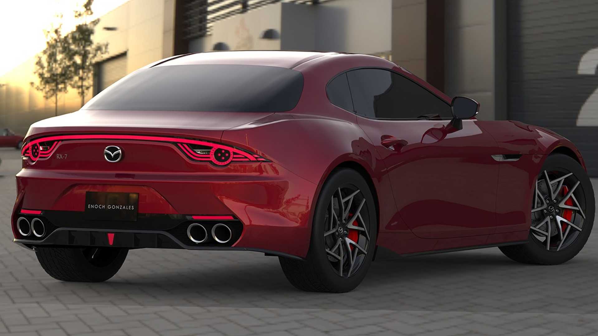 Mazda RX-7 2022 model render 