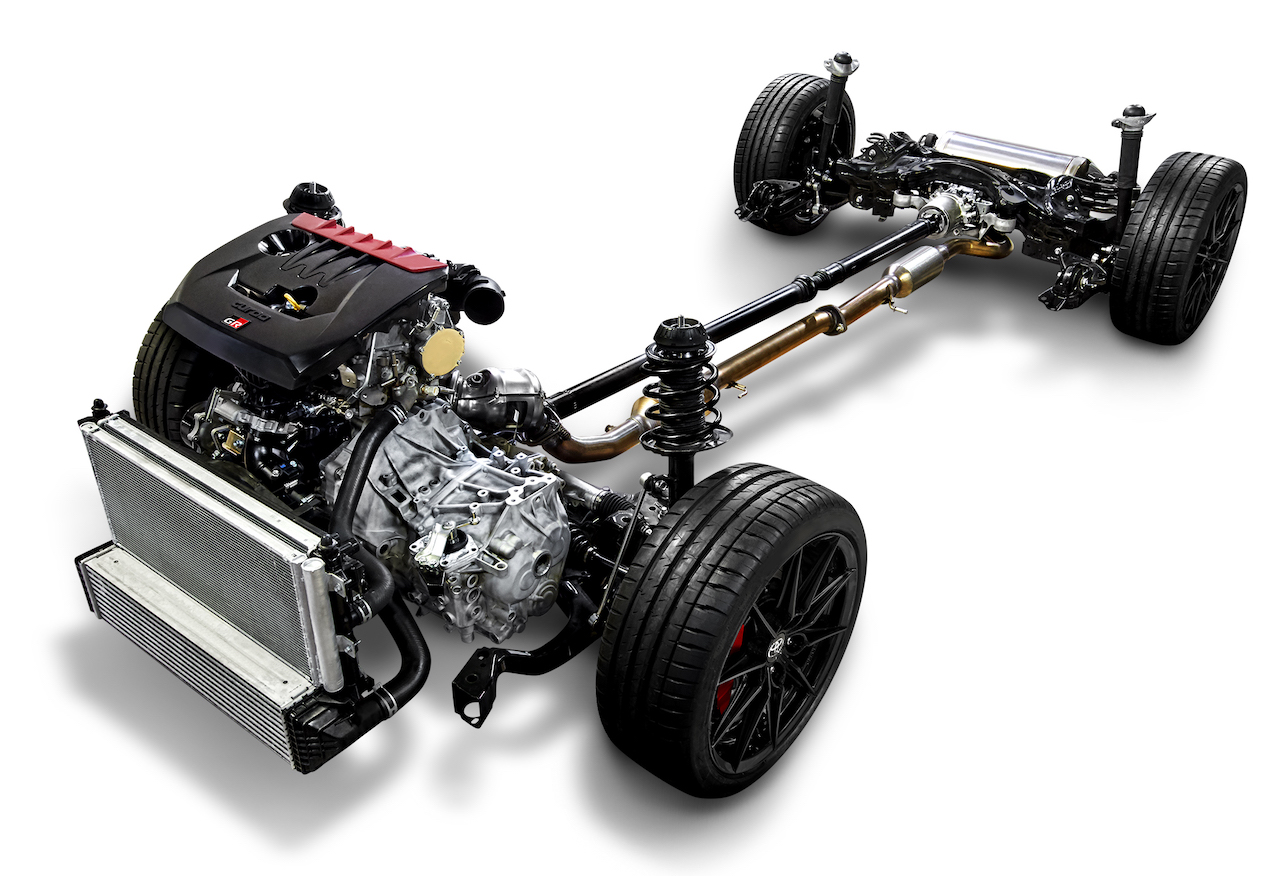 Toyota three-cylinder engine