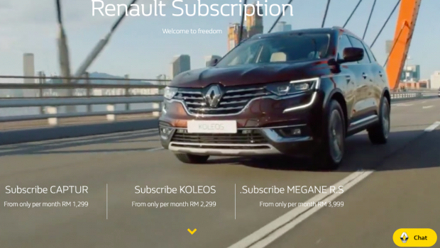 Renault Subscription during Covid-19