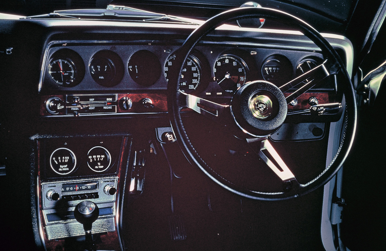 1970 Mitsubishi Galant GTO cabin