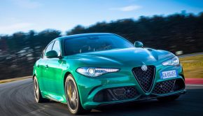 Alfa Romeo Giulia Quadrifoglio Goes Green front