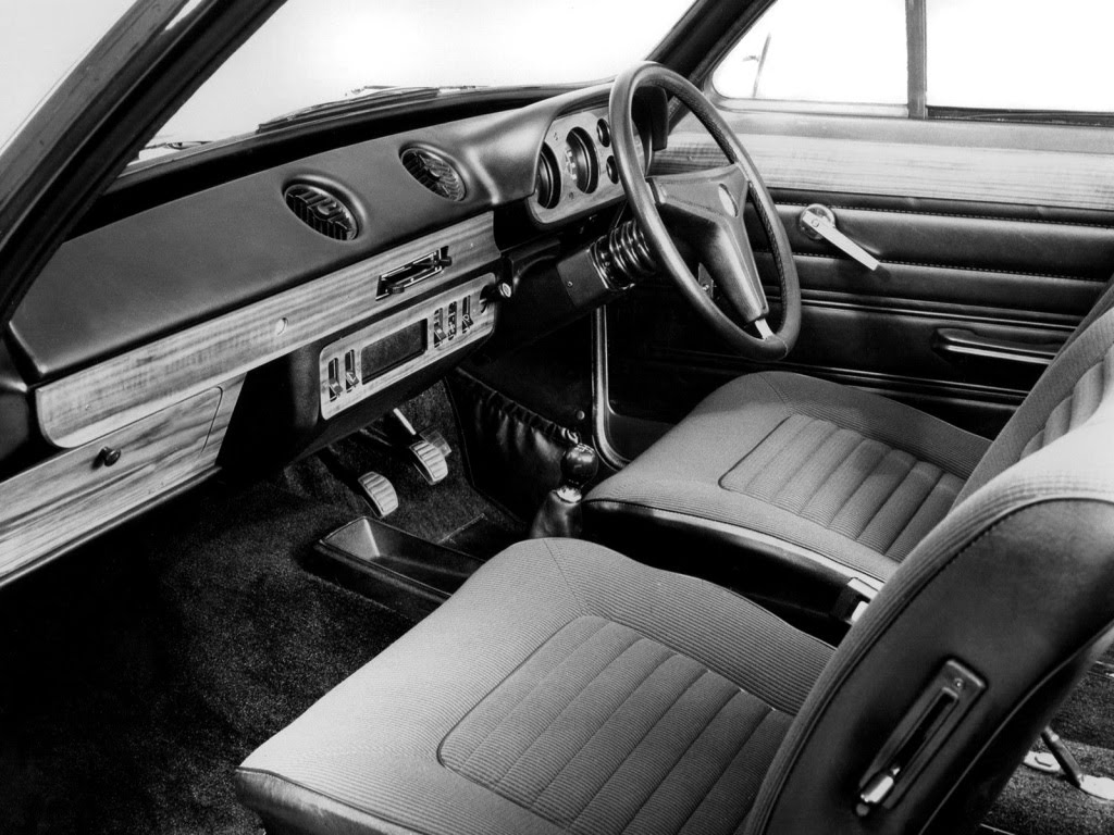 Ford Escort Mk1 two door interior