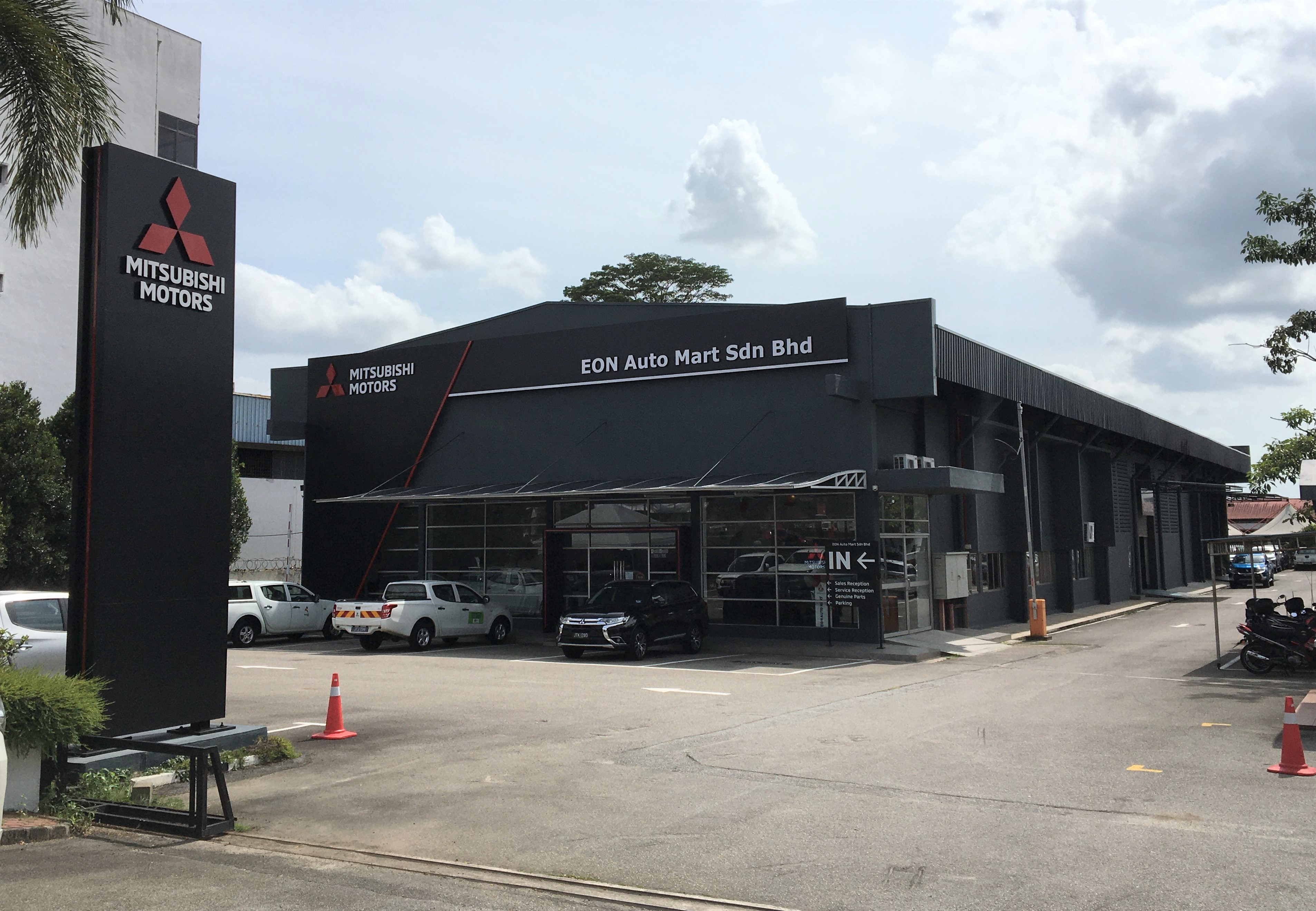 Mitsubishi sales and service back in business