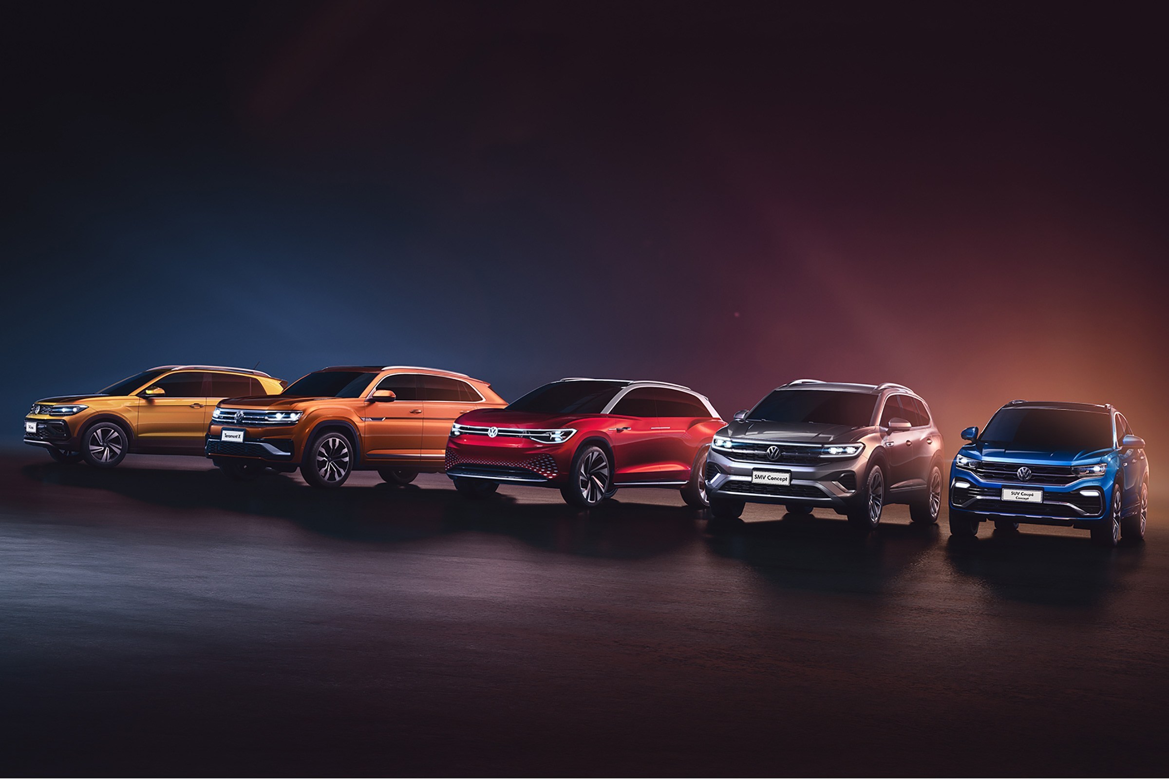 Volkswagen SUV range