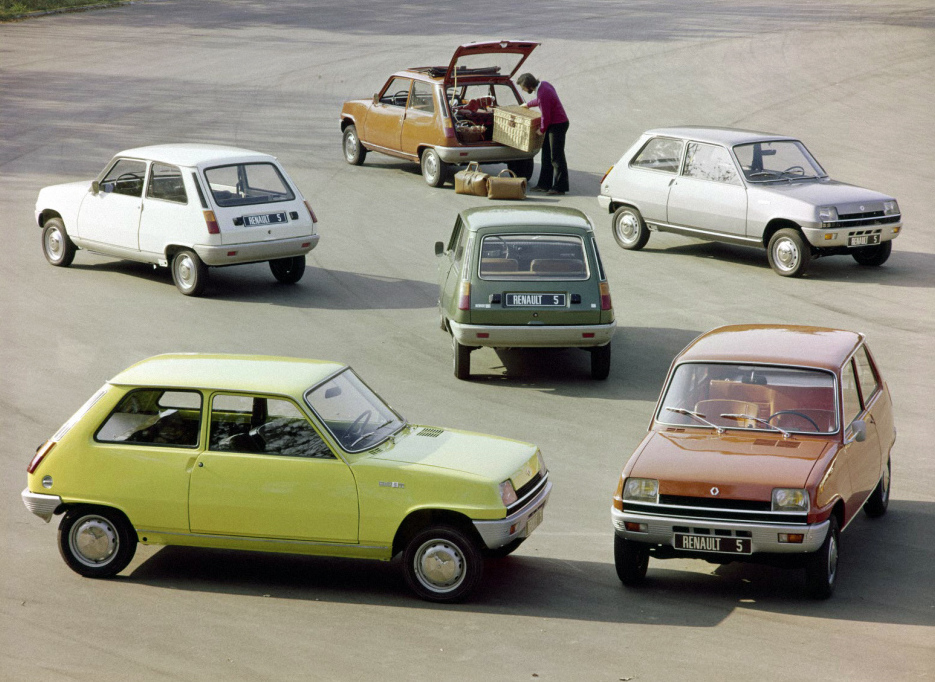 Renault 5 TL classic compact car range