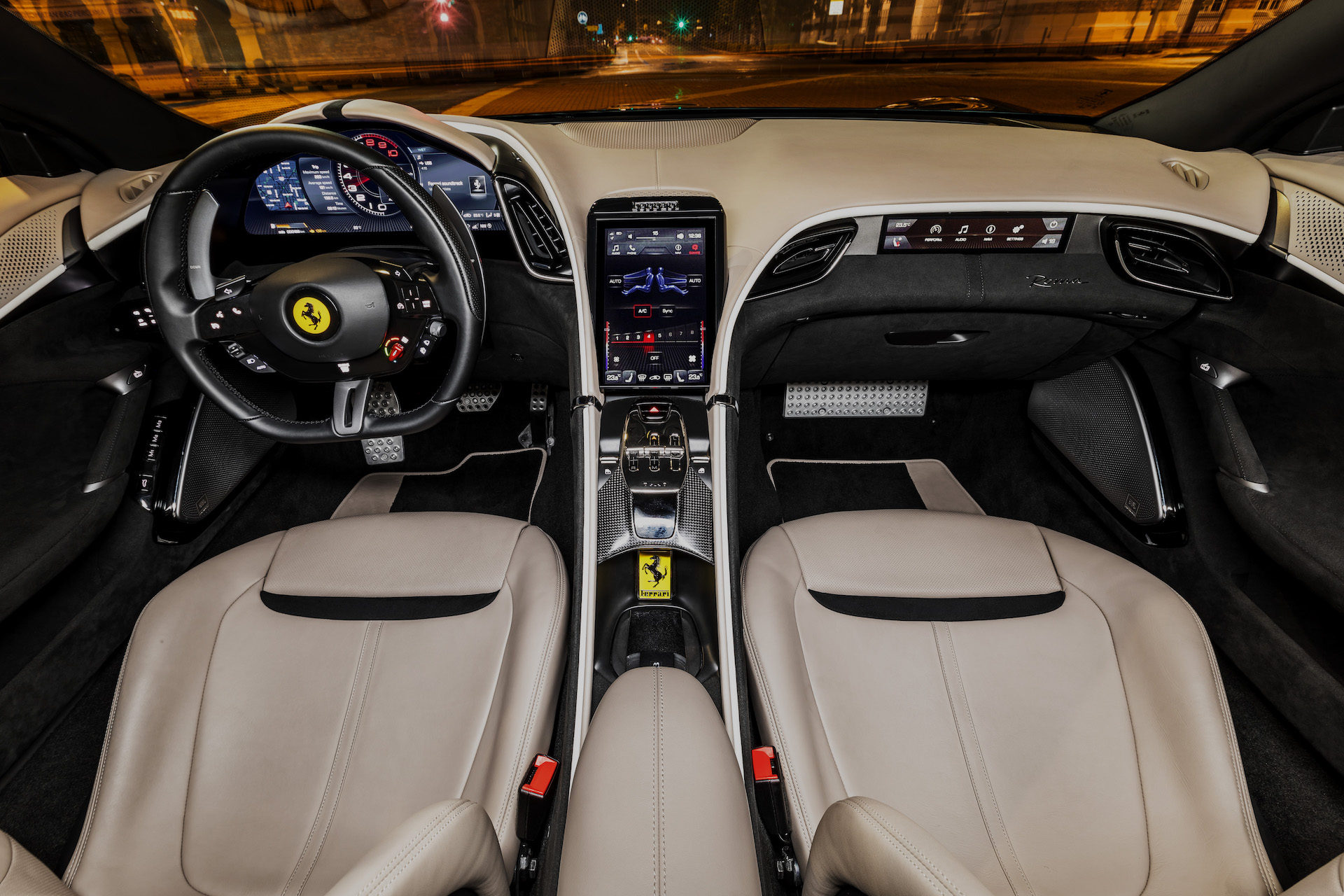 Ferrari Roma Malaysian launch_interior