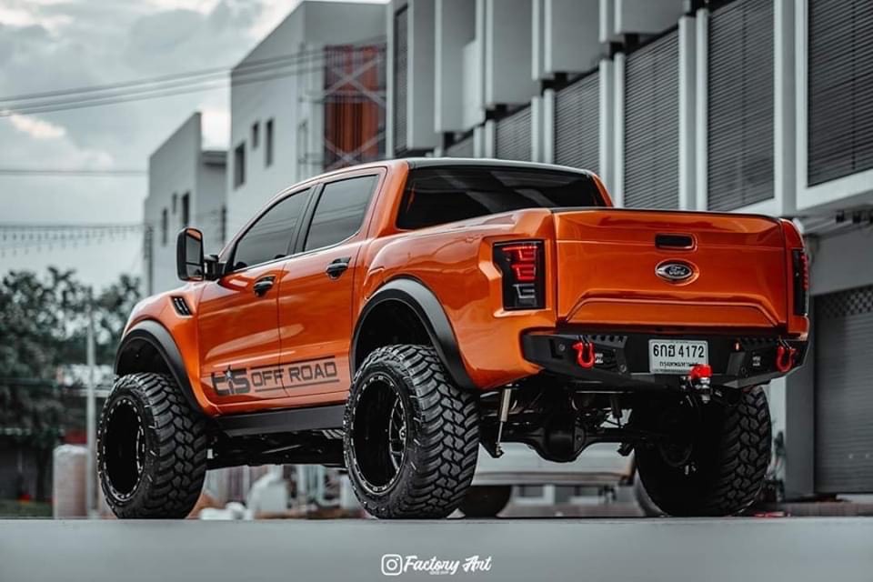 Thailand Ford Ranger Raptor Custom rear side