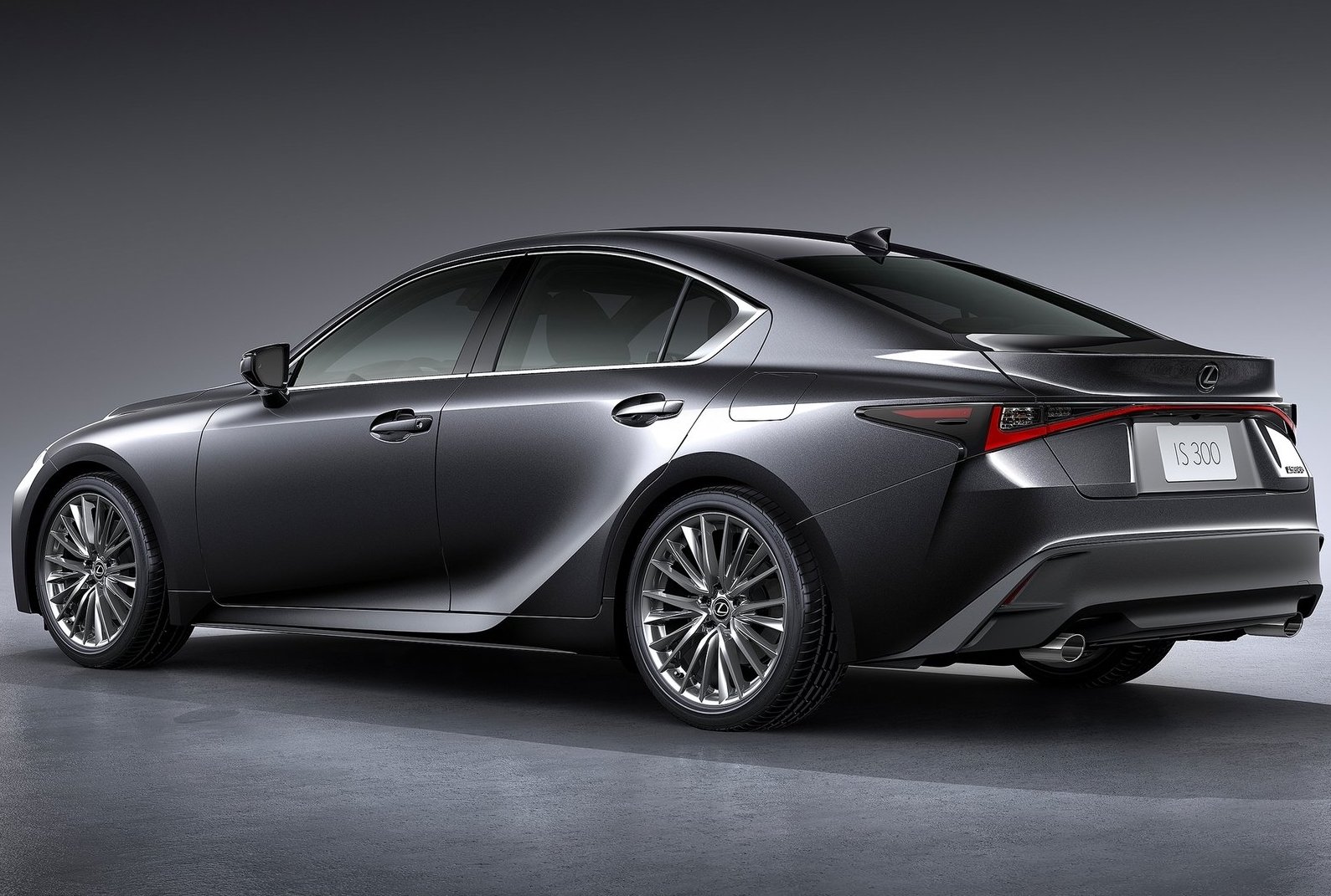 Lexus IS sedan_2021_gray