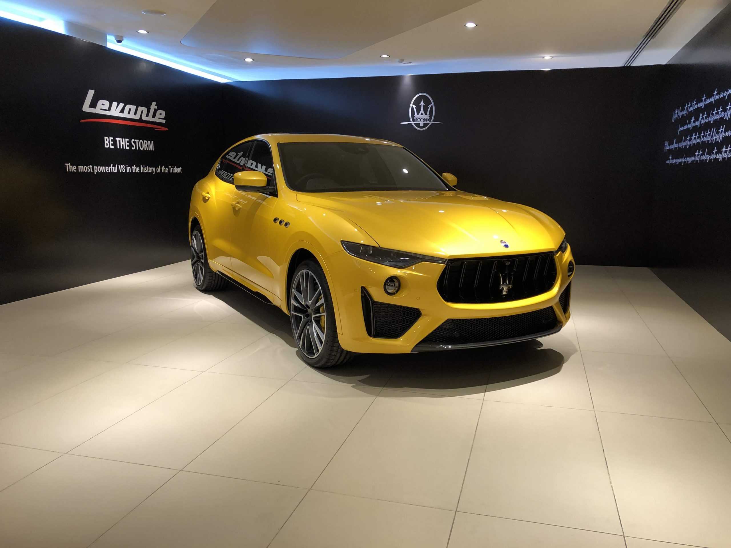 Maserati Levante Trofeo_yellow