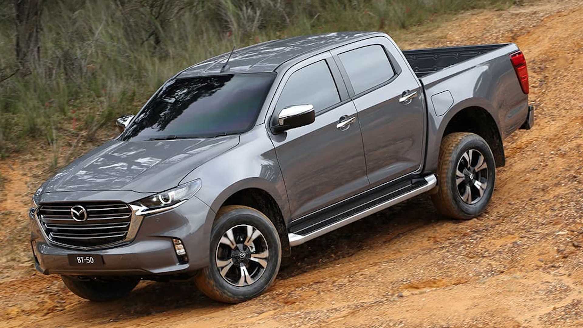 This is the all new 2021 Mazda BT-50 pickup truck - Automacha