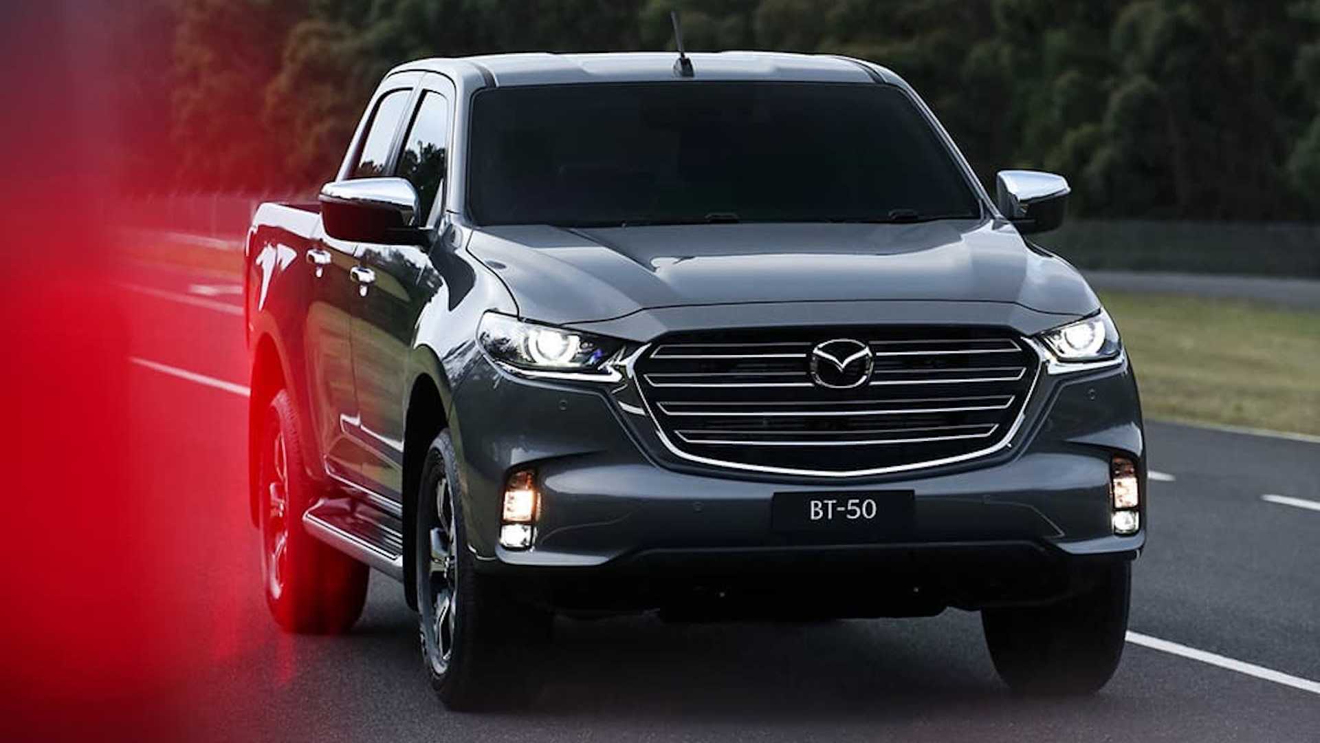 This is the all new 2021 Mazda BT-50 pickup truck - Automacha