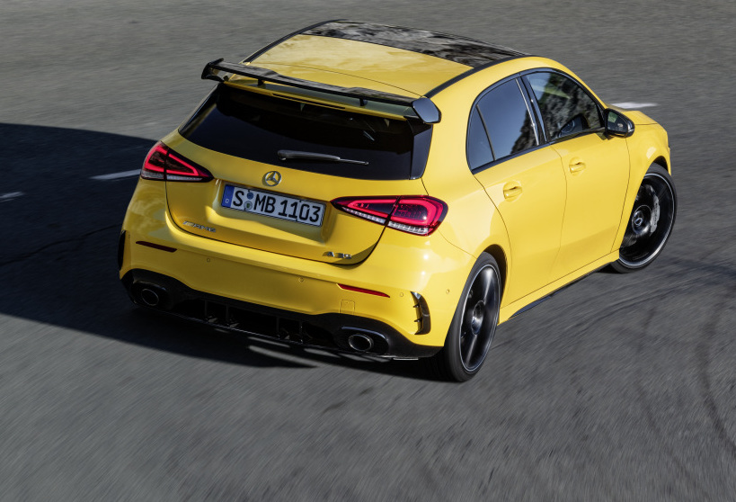Mercedes-AMG A 35 4MATIC Edition 1_yellow rear