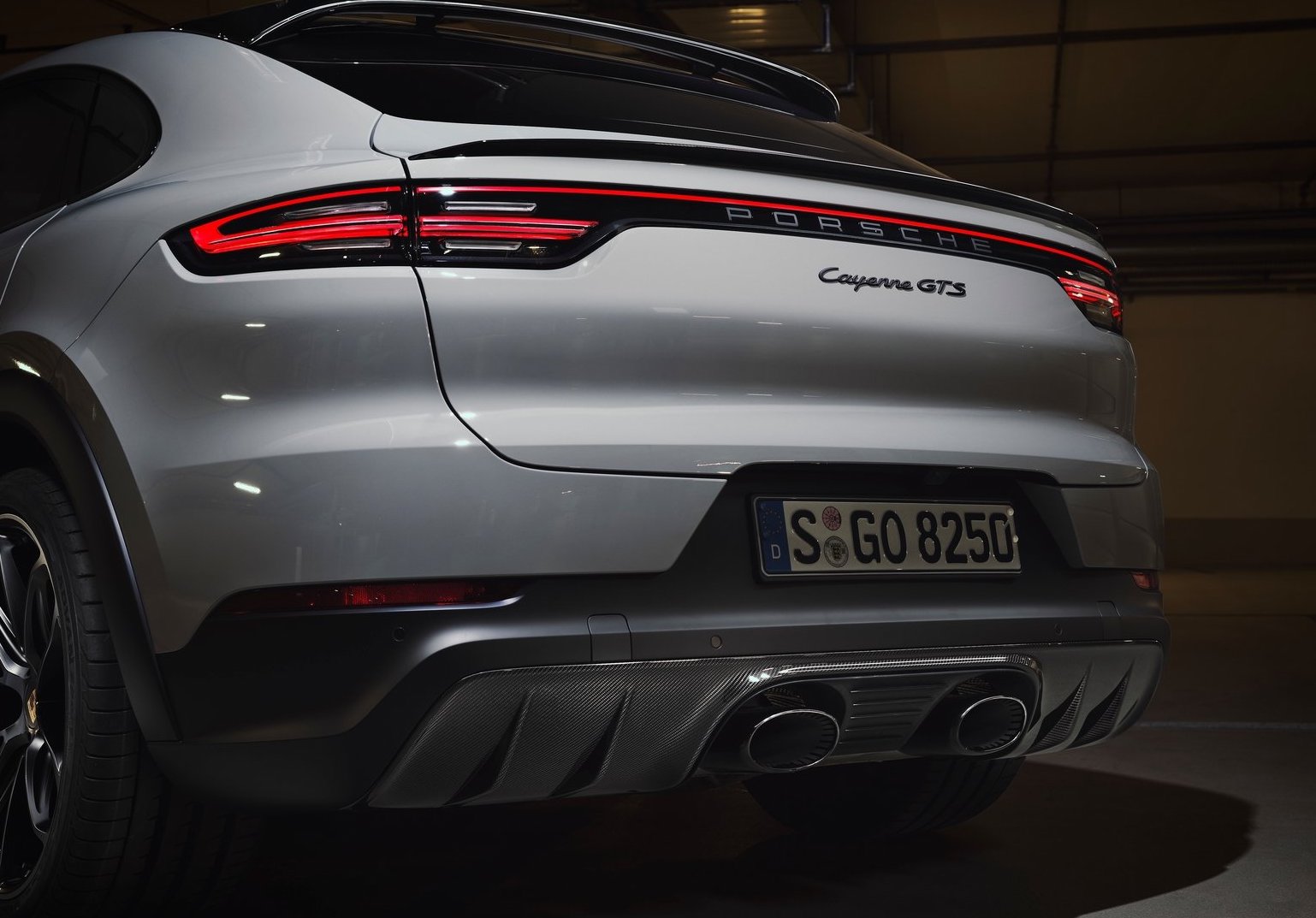 Porsche Cayenne GTS Coupe badge