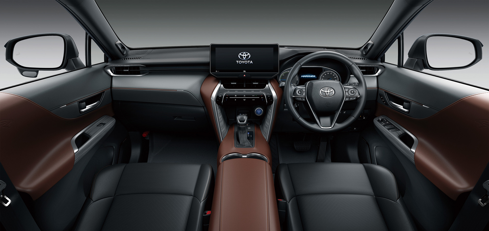 Toyota Harrier 2021_interior brown