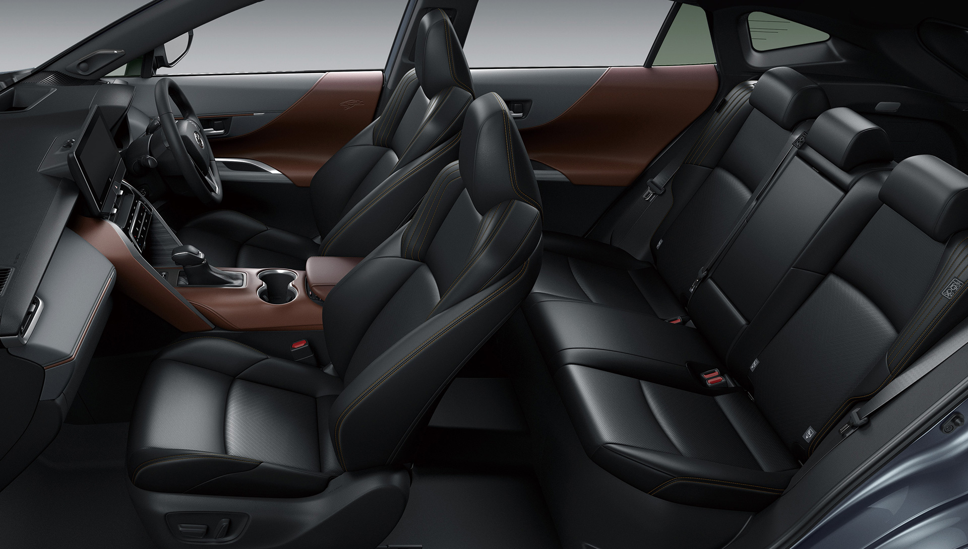 Toyota Harrier 2021_interior brown