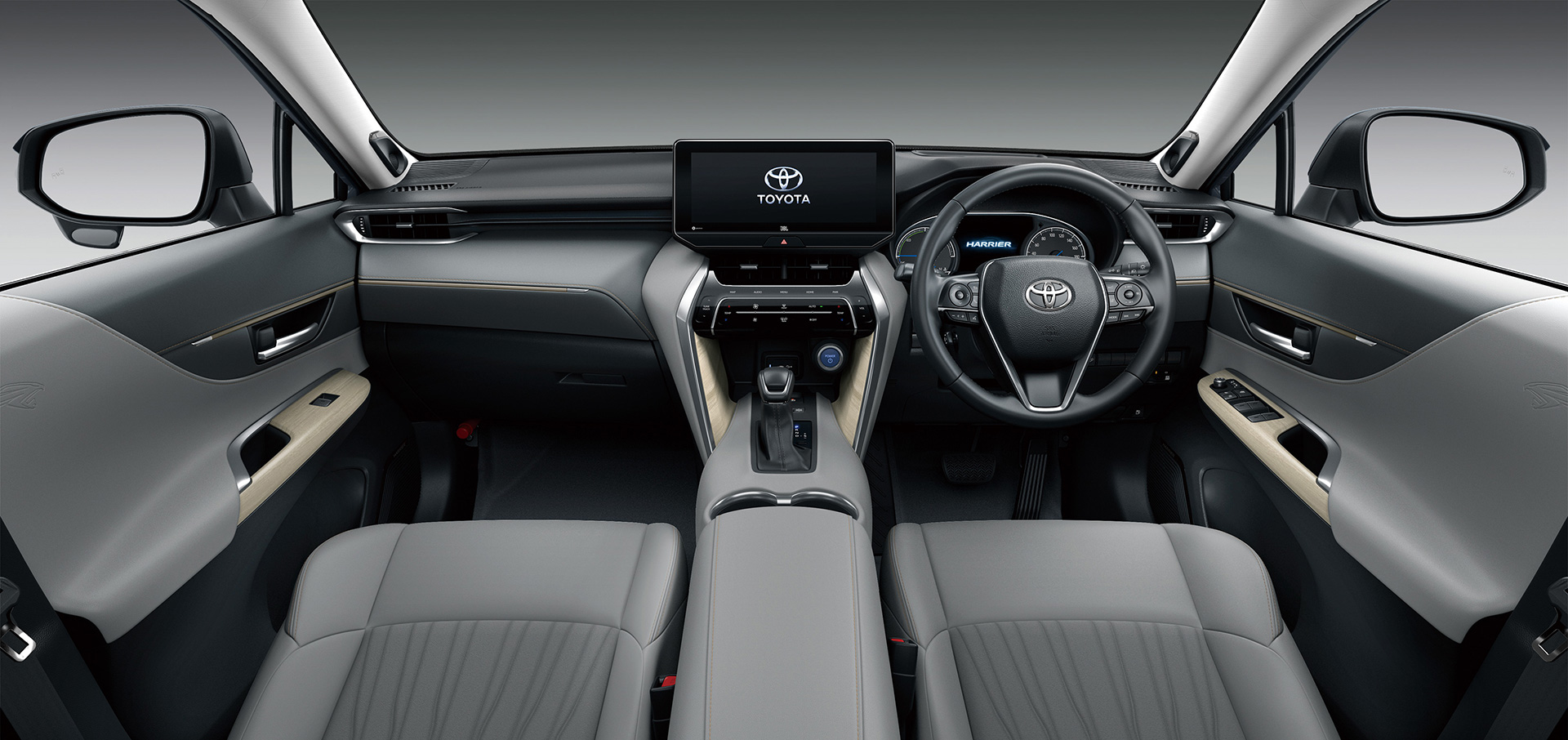 Toyota Harrier 2021_interior gray