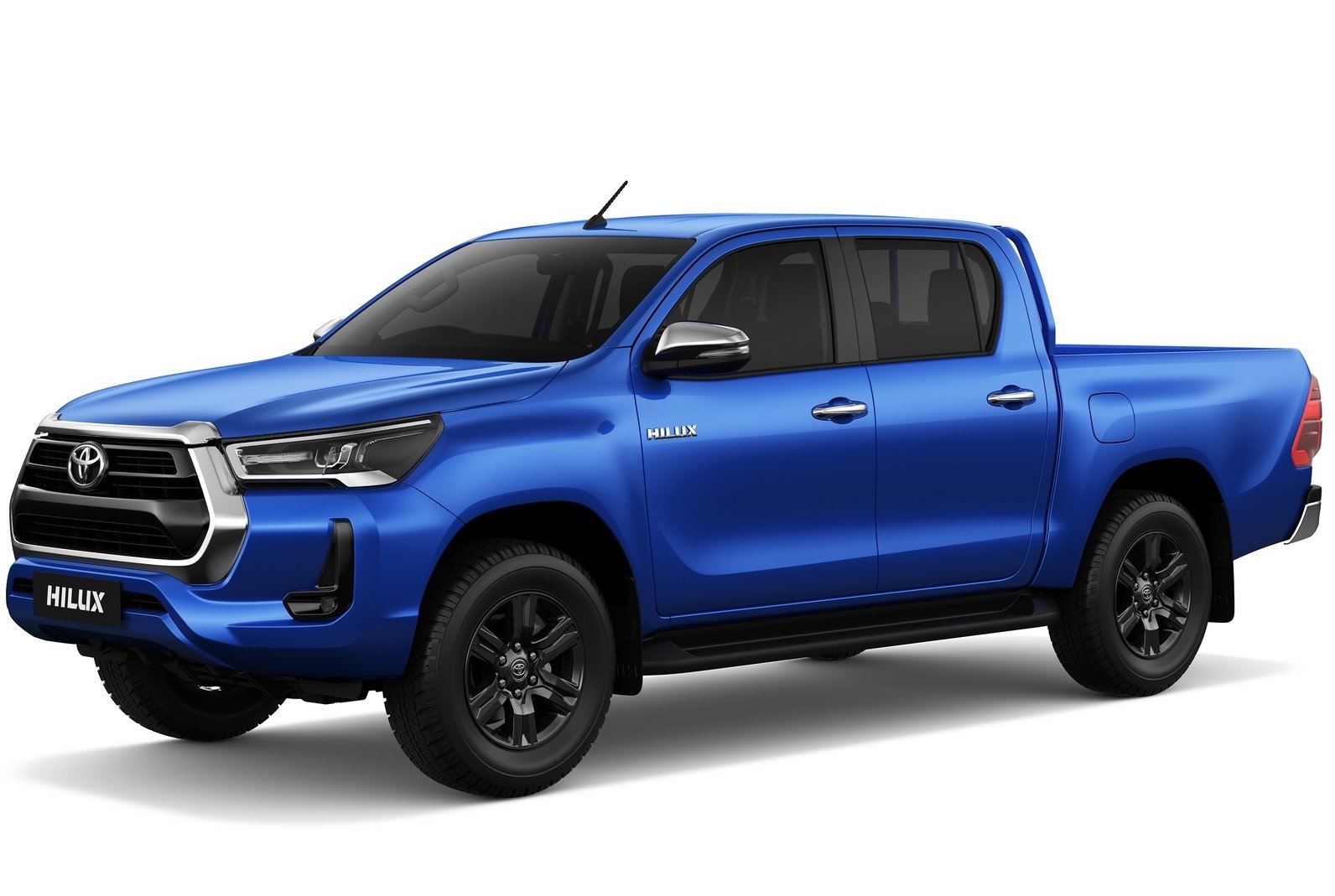 2021 Toyota Hilux facelift blue