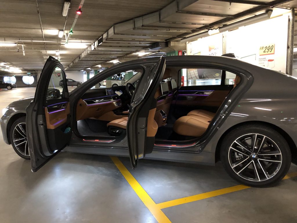 BMW 740 Interior