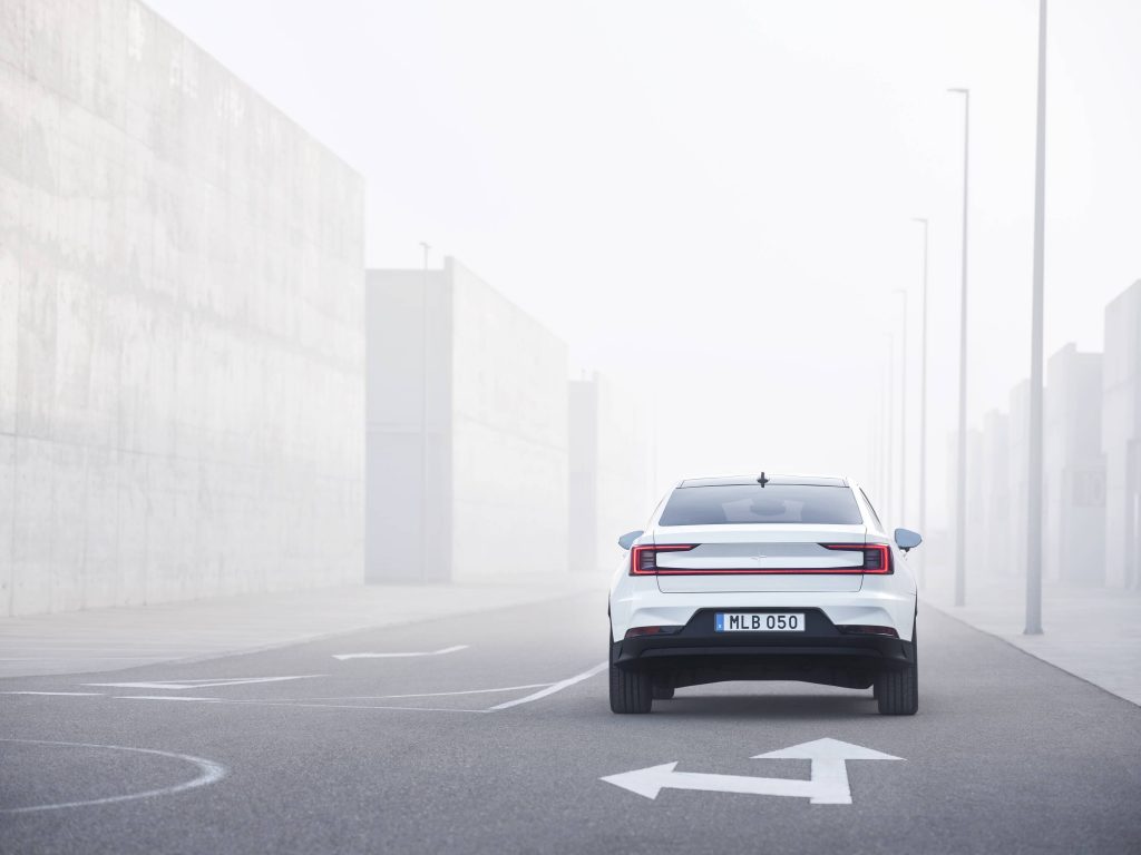 Polestar 2 rear