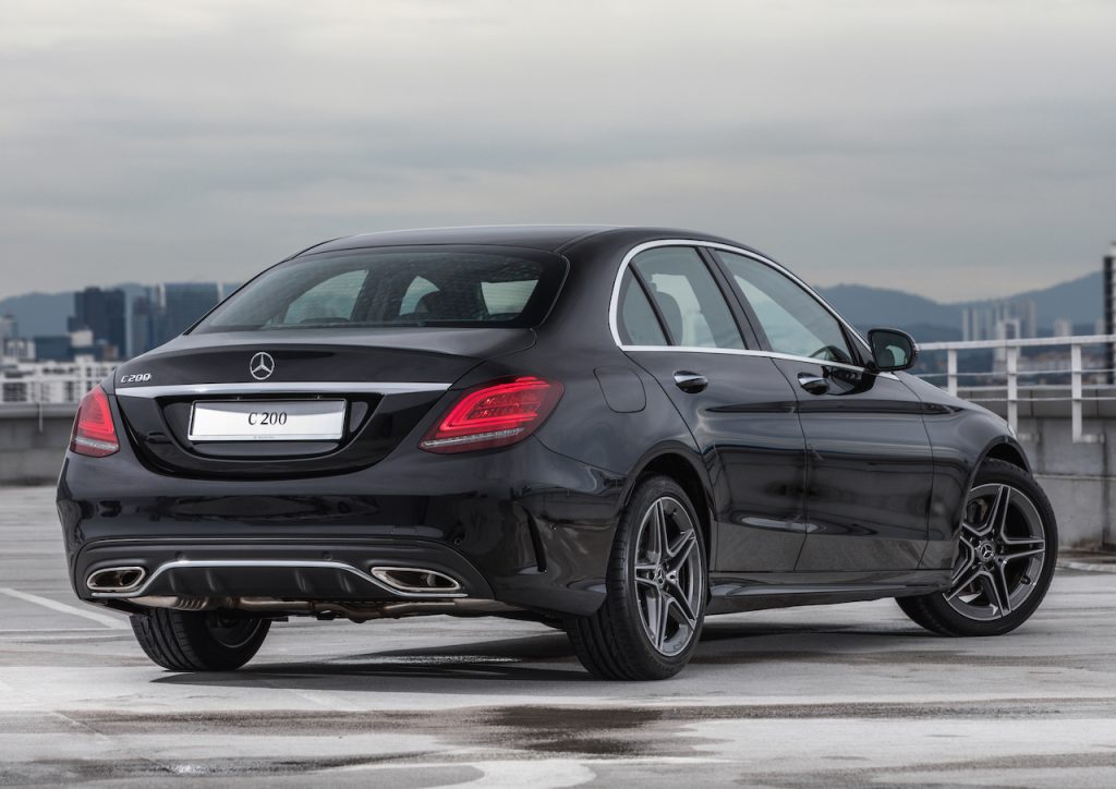 Mercedes Benz C 200 AMG Line Back After Facelift - Automacha