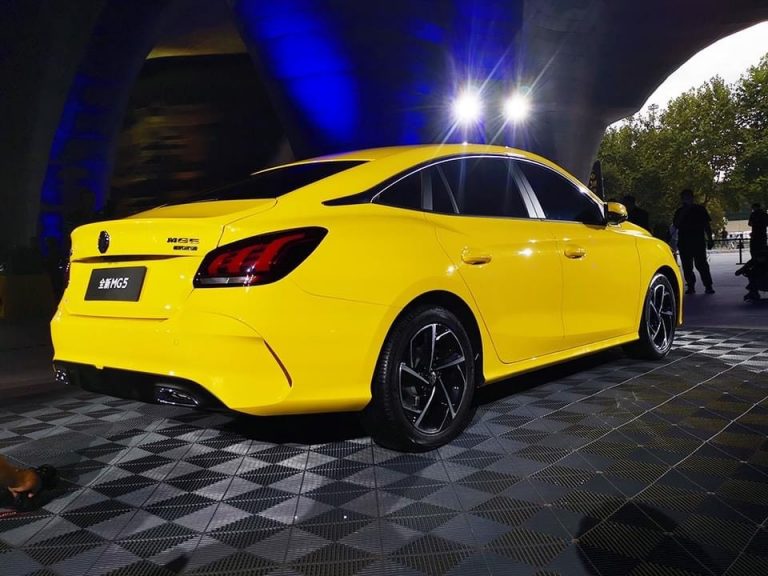 MG5 Sedan Unveiled Ahead Of Beijing Auto Show - Automacha