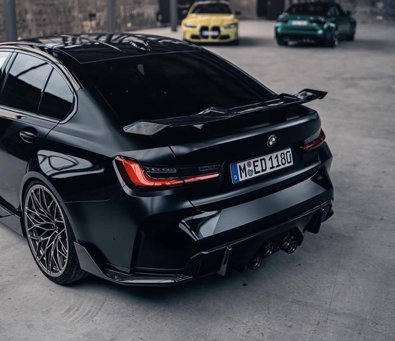 The New BMW M3 Looks Acceptable In Black Automacha