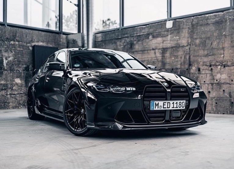 The New BMW M3 Looks Acceptable In Black Automacha