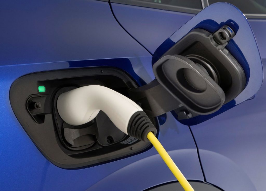 Charging port EV charger