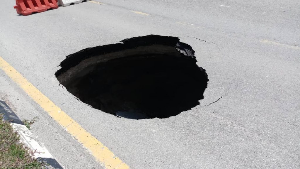 Sinkhole in kl