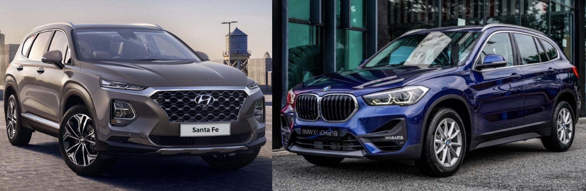 Spec Vs Spec Hyundai Santa Fe Vs BMW X1 Automacha
