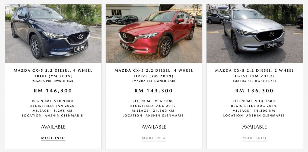 Mazda Anshin Certified Pre Owned Site Goes Live Automacha