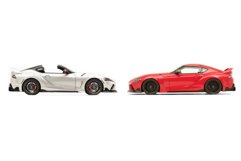 Toyota Gr Supra Sport Top Is A Targa Concept For Sema Automacha