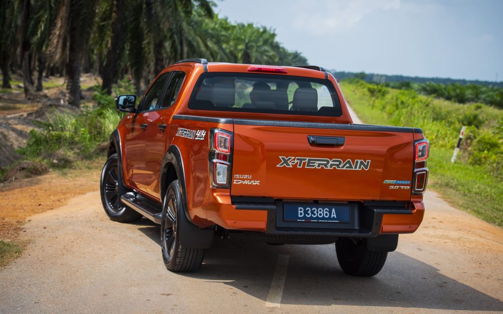 Isuzu D-Max pickup truck