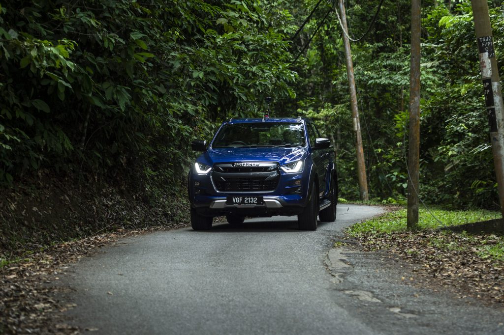 Isuzu D-Max pickup truck