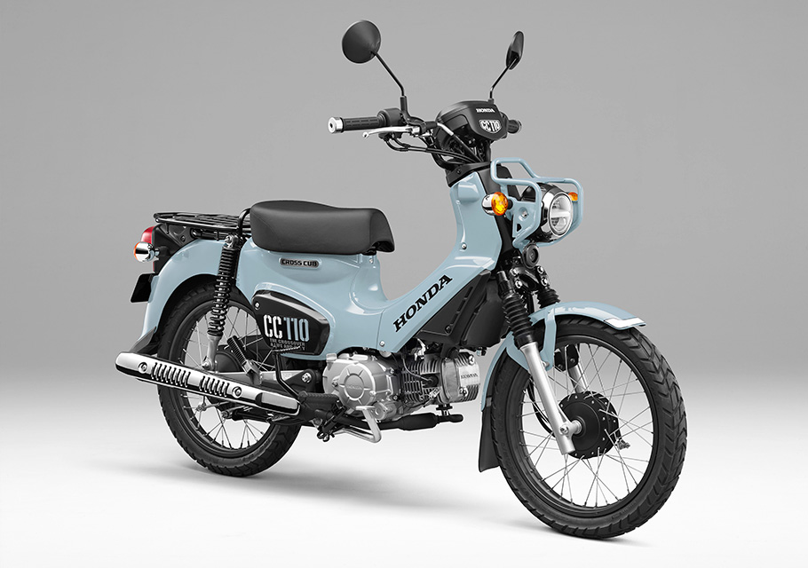 Honda Launches Limited Run Puco Blue Cross Cub 110 Automacha